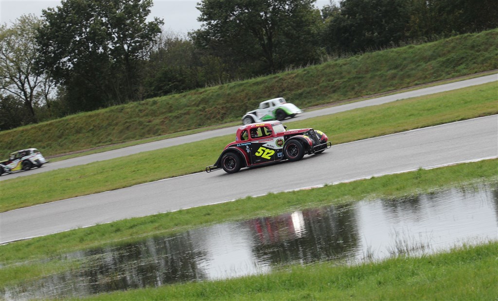 Tredje Legends Car Cup titel kørt i hus af Kevin Verner.
(Foto: Motorsporten.dk)